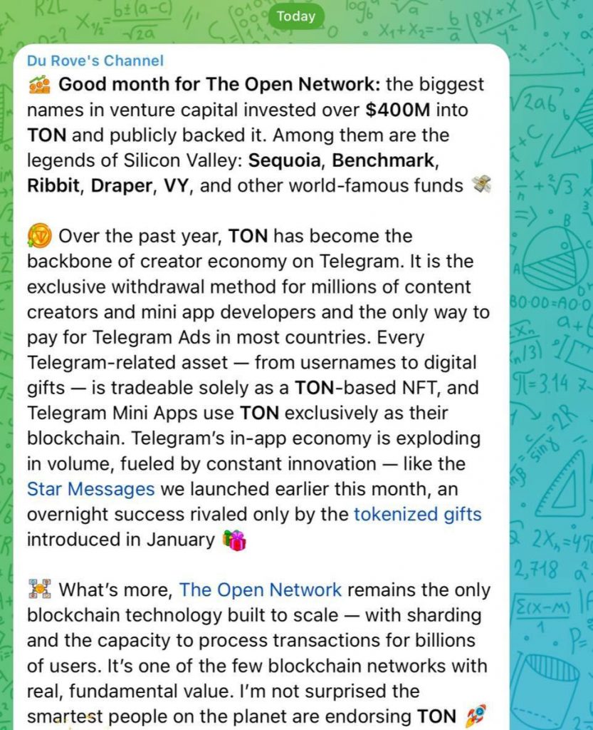 Telegram创始人杜洛夫-博彩社区-博彩论坛